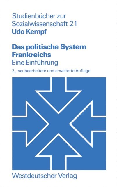 Udo Kempf - Das politische System Frankreichs, E-bok