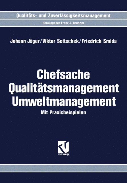 Johann Jager - Chefsache Qualitätsmanagement Umweltmanagement, E-bok