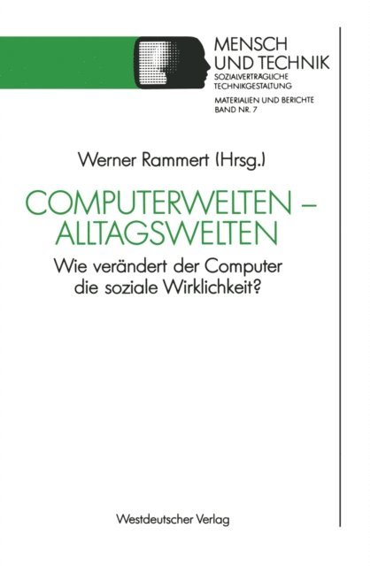 Werner Rammert - Computerwelten — Alltagswelten, E-bok