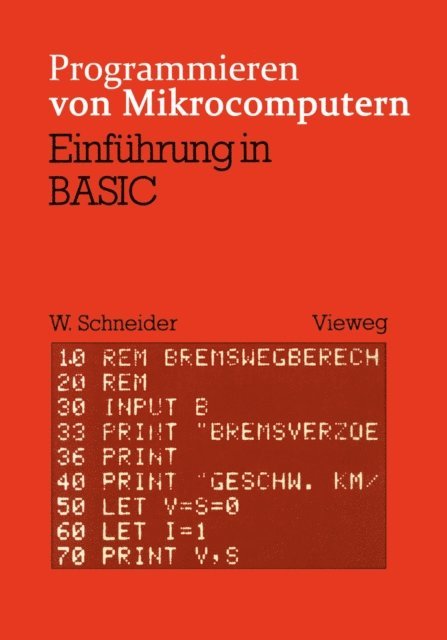 Wolfgang Schneider - Einführung in BASIC, E-bok