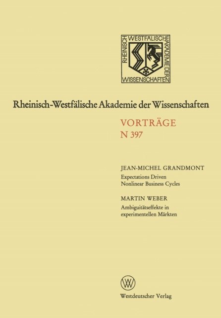 Jean-Michel Grandmont - Rheinisch-Westfälische Akademie der Wissenschaften, E-bok