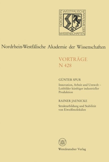 Gunter Spur - Innovation, Arbeit und Umwelt, E-bok