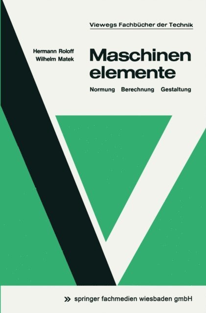 Hermann Roloff - Maschinenelemente, E-bok
