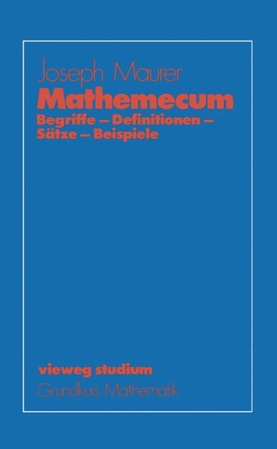 Joseph Maurer - Mathemecum, E-bok