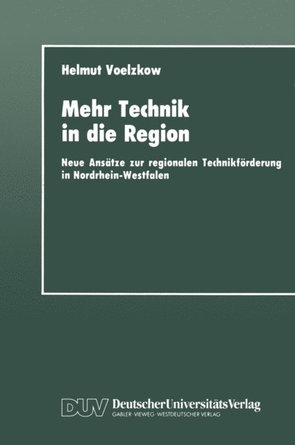Helmut Voelzkow - Mehr Technik in die Region, E-bok