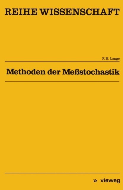 Franz H. Lange - Methoden der Meßstochastik, E-bok