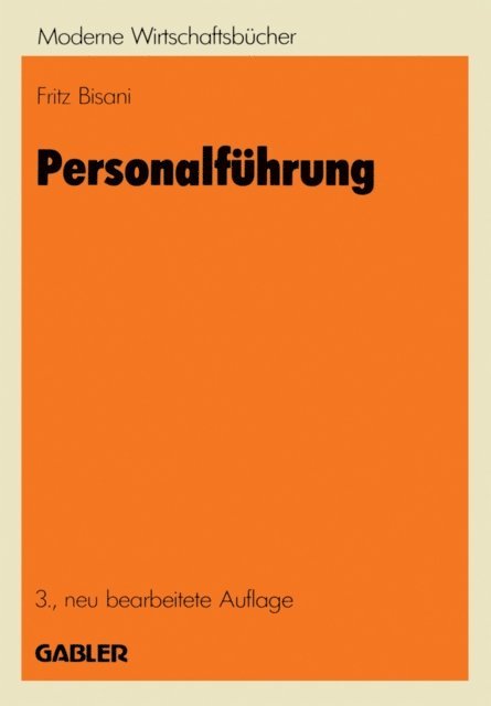 Fritz Bisani - Personalführung, E-bok