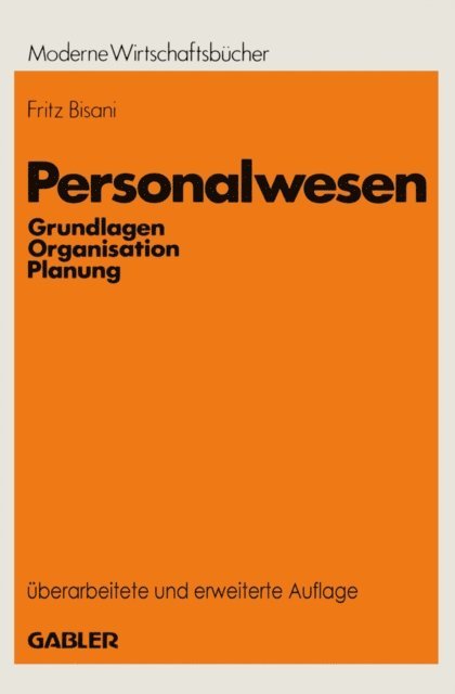 Fritz Bisani - Personalwesen, E-bok