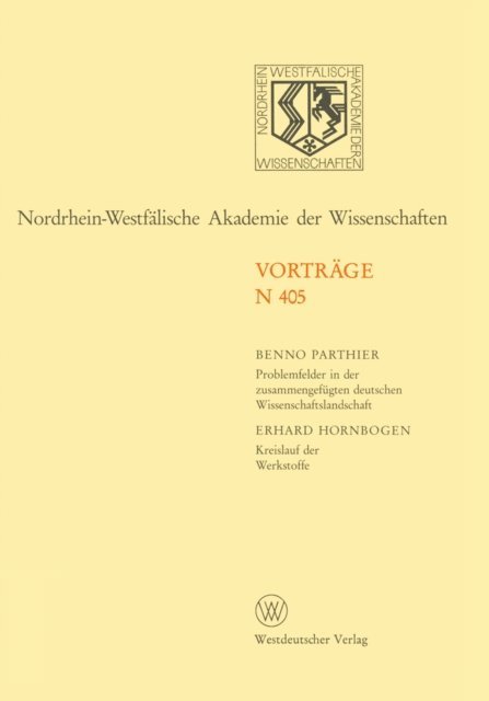 Benno Parthier - Nordrhein-Westfälische Akademie der Wissenschaften, E-bok