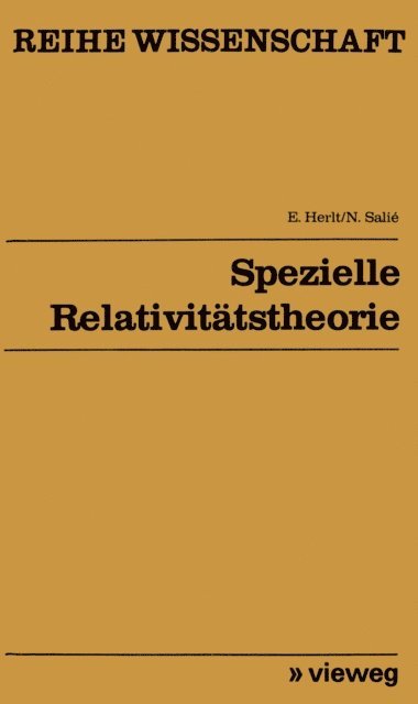 Eduard Herlt - Spezielle Relativitätstheorie, E-bok