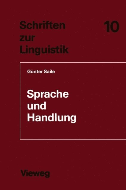 Gunter Saile - Sprache und Handlung, E-bok