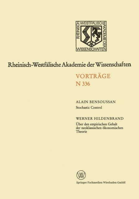 Alain Bensoussan - Rheinisch-Westfälische Akademie der Wissenschaften, E-bok