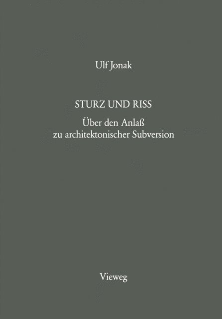 Ulf Jonak - Sturz und Riss, E-bok