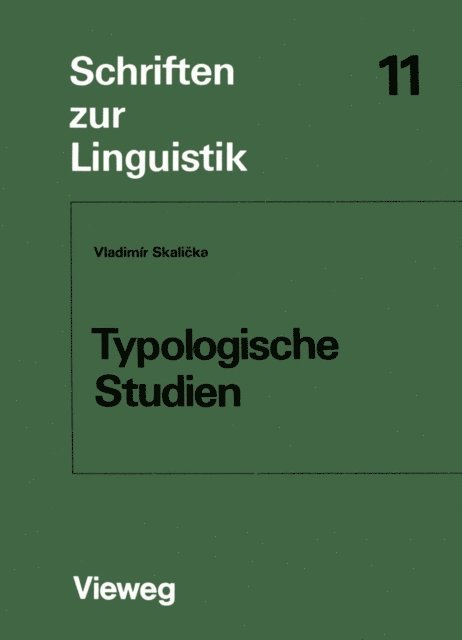 Vladimir Skalicka - Typologische Studien, E-bok