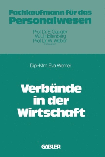 Eva Werner - Verbände in der Wirtschaft, E-bok