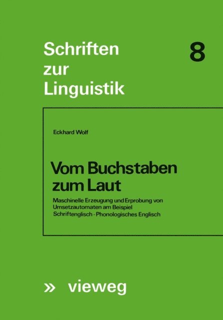 Eckhard Wolf - Vom Buchstaben zum Laut, E-bok