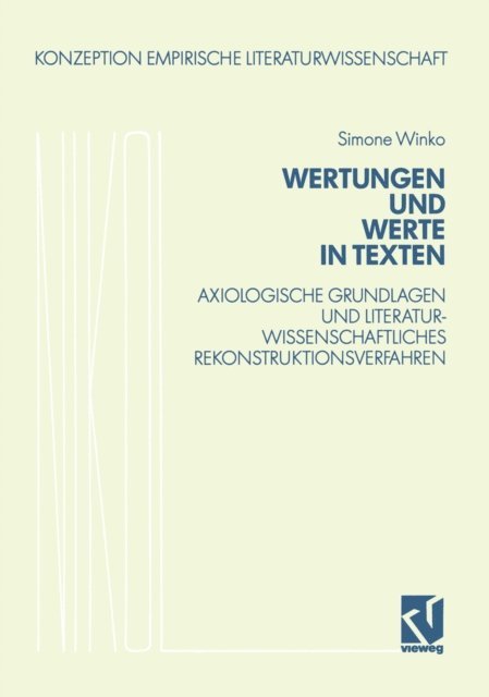 Simone Winko - Wertungen und Werte in Texten, E-bok