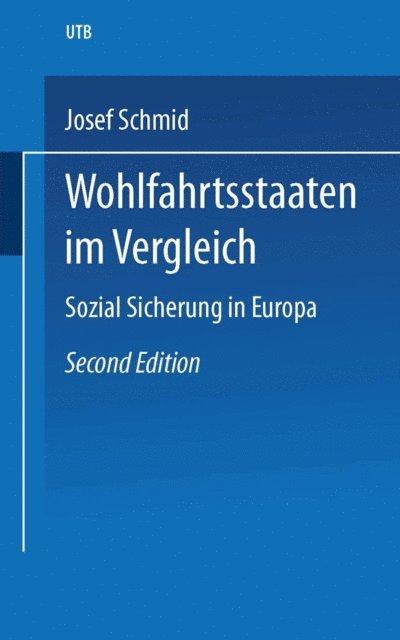 Josef Schmid - Wohlfahrtsstaaten im Vergleich, E-bok