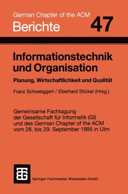 Stickel, Schweiggert - Informationstechnik und Organisation, E-bok
