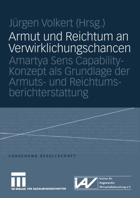 Jurgen Volkert - Armut und Reichtum an Verwirklichungschancen, E-bok