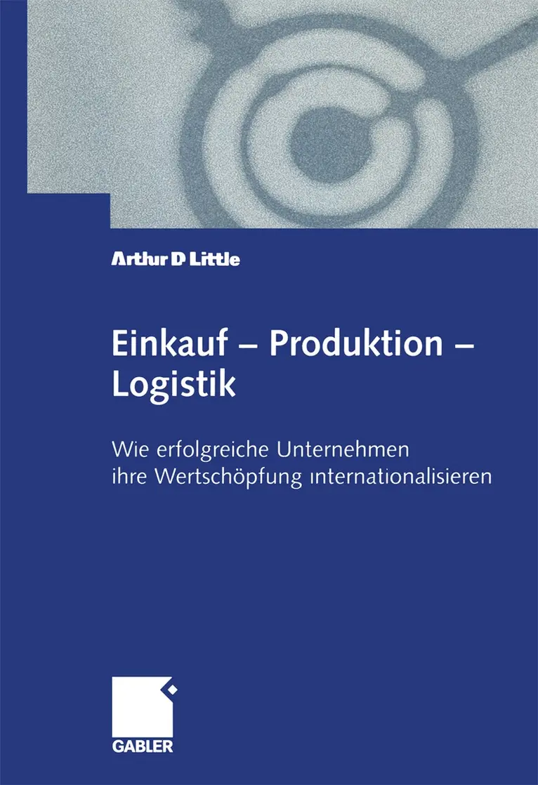 Arthur D. Little - Einkauf — Produktion — Logistik, Häftad. Tillgänglighet: Lägg i varukorg