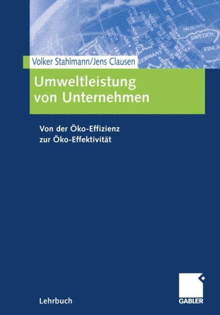 Volker Stahlmann - Umweltleistung von Unternehmen, E-bok