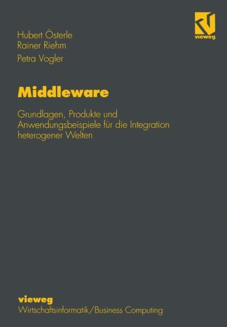 Rainer Riehm, Petra Vogler - Middleware, E-bok