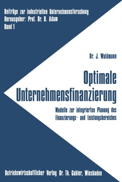 Jurgen Waldmann - Optimale Unternehmensfinanzierung, E-bok