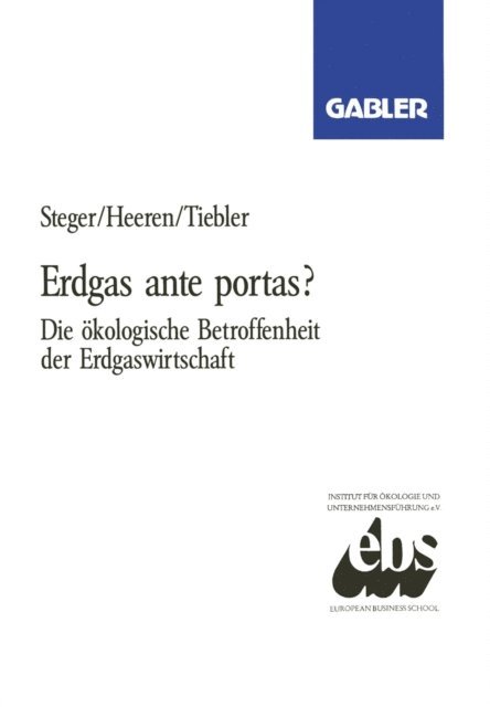 Ulrich Steger - Erdgas ante portas?, E-bok