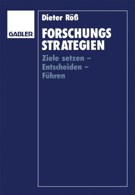 Dieter Ro - Forschungsstrategien, E-bok