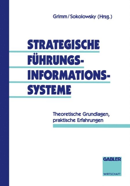 Peter Sokolowsky, Ulrich Grimm - Strategische Führungsinformationssysteme, E-bok