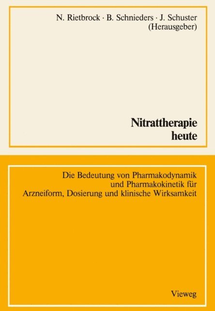 Norbert Rietbrock - Nitrattherapie heute, E-bok