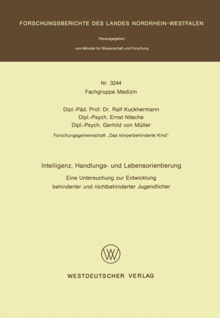 Ralf Kuckhermann - Intelligenz, Handlungs- und Lebensorientierung, E-bok