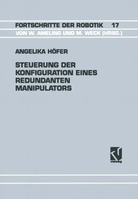 Angelika Hofer - Steuerung der Konfiguration Eines Redundanten Manipulators, E-bok. Tillgänglighet: Lägg i varukorg