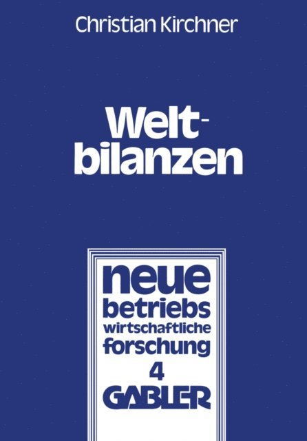 Christian Kirchner - Weltbilanzen, E-bok