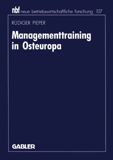 Rudiger Pieper - Managementtraining in Osteuropa, E-bok