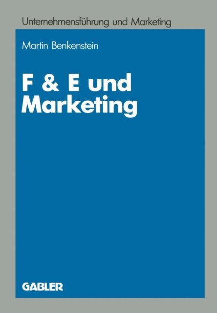 Martin F. Bach - F & E und Marketing, E-bok