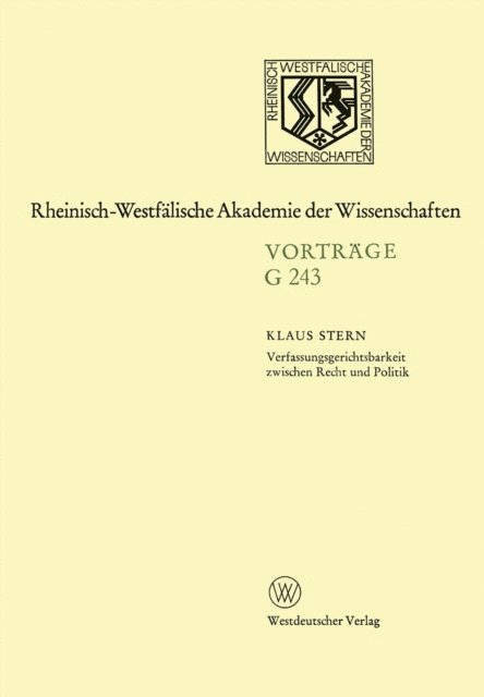 Klaus Stern - Verfassungsgerichtsbarkeit zwischen Recht und Politik, E-bok
