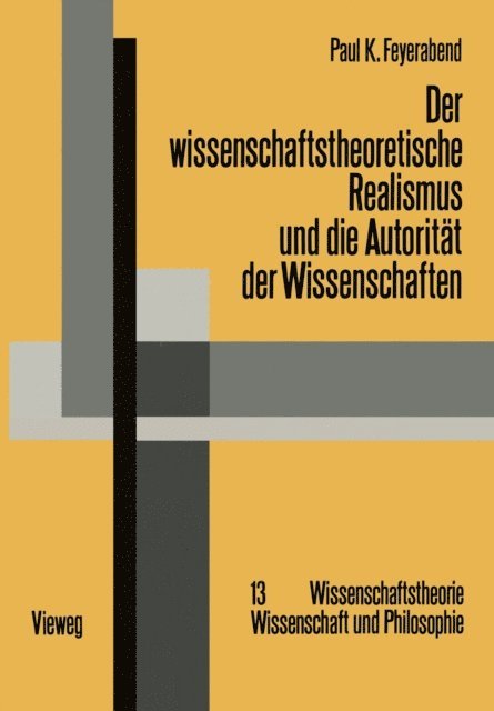 Paul Feyerabend - Der wissenschaftstheoretische Realismus und die Autorität der Wissenschaften, E-bok