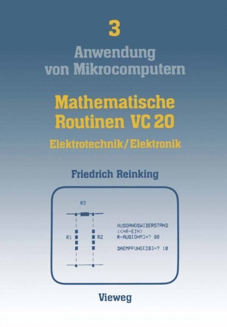Ernst Friedrich Reinking - Mathematische Routinen VC 20, E-bok