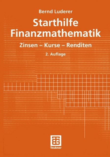 Bernd Luderer - Starthilfe Finanzmathematik, E-bok