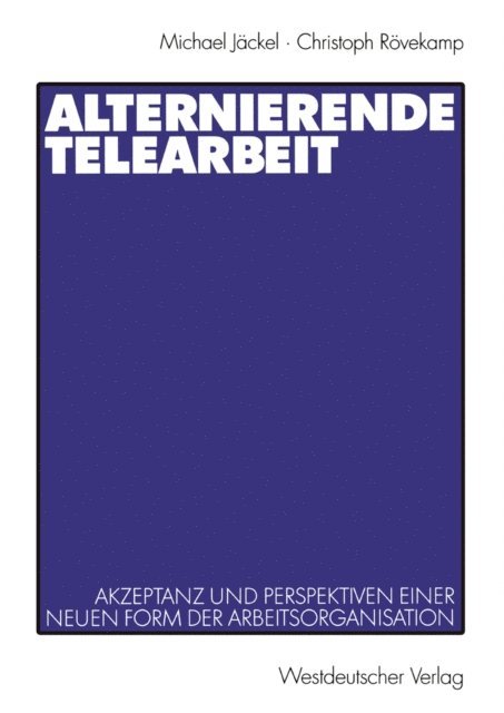 Christoph Rovekamp, Michael Jackel - Alternierende Telearbeit, E-bok