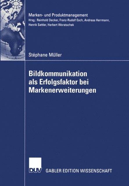 Stephane Muller - Bildkommunikation als Erfolgsfaktor bei Markenerweiterungen, E-bok