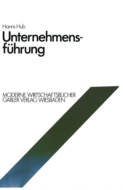 Hanns Hub - Unternehmensführung, E-bok