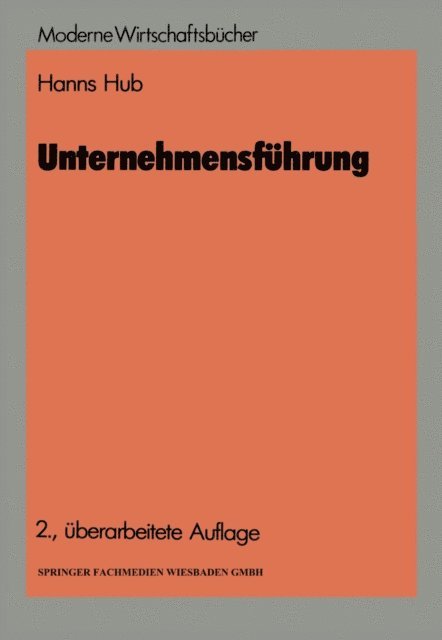 Hanns Hub - Unternehmensführung, E-bok