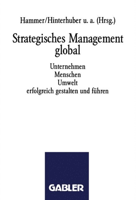 Richard M. Hammer - Strategisches Management global, E-bok