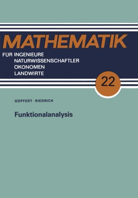 Alfred Gopfert - Funktionalanalysis, E-bok
