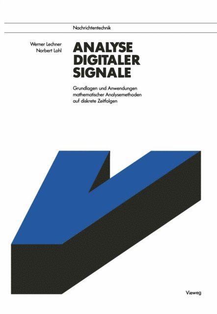 Werner Lechner - Analyse digitaler Signale, E-bok