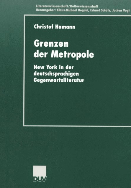 Christof Hamann - Grenzen der Metropole, E-bok