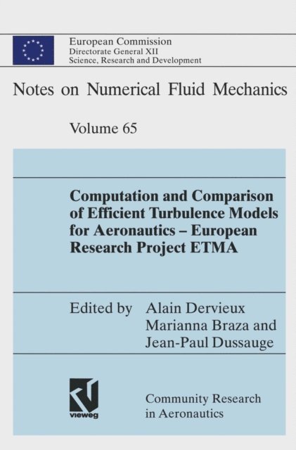 Jean-Paul Dussauge, Marianna Braza, Alain Dervieux - Computation and Comparison of Efficient Turbulence Models for Aeronautics - European Research Project ETMA, E-bok